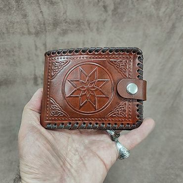 Сумки ручной работы. Ярмарка Мастеров - ручная работа Кошелёк Алатырь. Handmade.