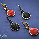 'Carmen ' classic earrings, Earrings, Bratsk,  Фото №1