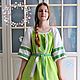 Dress in Slavic style, Folk dresses, Anapa,  Фото №1