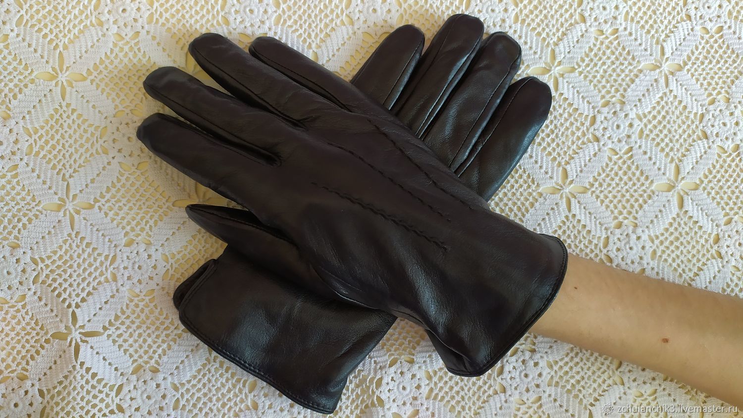 мужские перчатки кожаные зимние купить на валберис