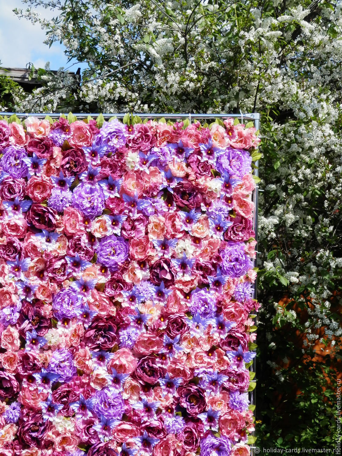 Панели из цветов купить в интернет-магазине Ярмарка Мастеров по цене ...