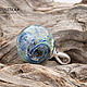 Gold planet - pendant ball galaxy lampwork glass. Pendants. Branzuletka (Branzuletka). My Livemaster. Фото №5