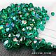Emerald АB , 3 мм биконусы Preciosa, 10 шт, Бусины, Москва,  Фото №1