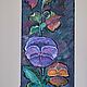 Oil painting on a wooden board.Pansies. Pictures. Painting. Matryoska. (kiseleva-nata). Online shopping on My Livemaster.  Фото №2