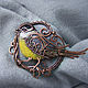 Brooch 'Little Chickadee'. Brooches. Gala jewelry (ukrashenija). My Livemaster. Фото №4