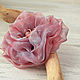 Brooch from fabric Ash rose, Brooches, Riga,  Фото №1