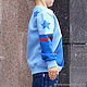 Blue hoodie for boy Airplane, children's hoodie with zipper. Sweatshirts and hoodies. Lara (EnigmaStyle). My Livemaster. Фото №5