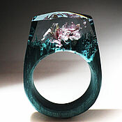 Украшения handmade. Livemaster - original item Wooden ring 