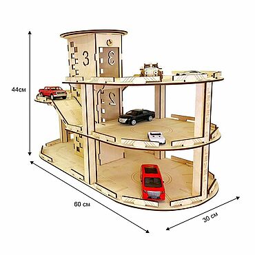 Идеи на тему «Игрушечный гараж» (9) | детская, кукольные дома, деревянные игрушки