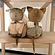 Заказать КОТИКИ : Крафтовые истории. Марина Мурашкина НЕоБыЧнЫе КуКлЫ. Ярмарка Мастеров. . Тедди Зверята Фото №3