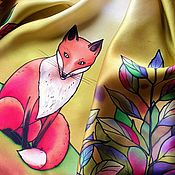 Аксессуары handmade. Livemaster - original item Copy of Copy of Copy of The Little Prince. Hand painted silk scarf. Handmade.