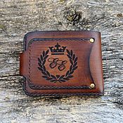 Сумки и аксессуары handmade. Livemaster - original item Men`s leather wallet №26. Handmade.