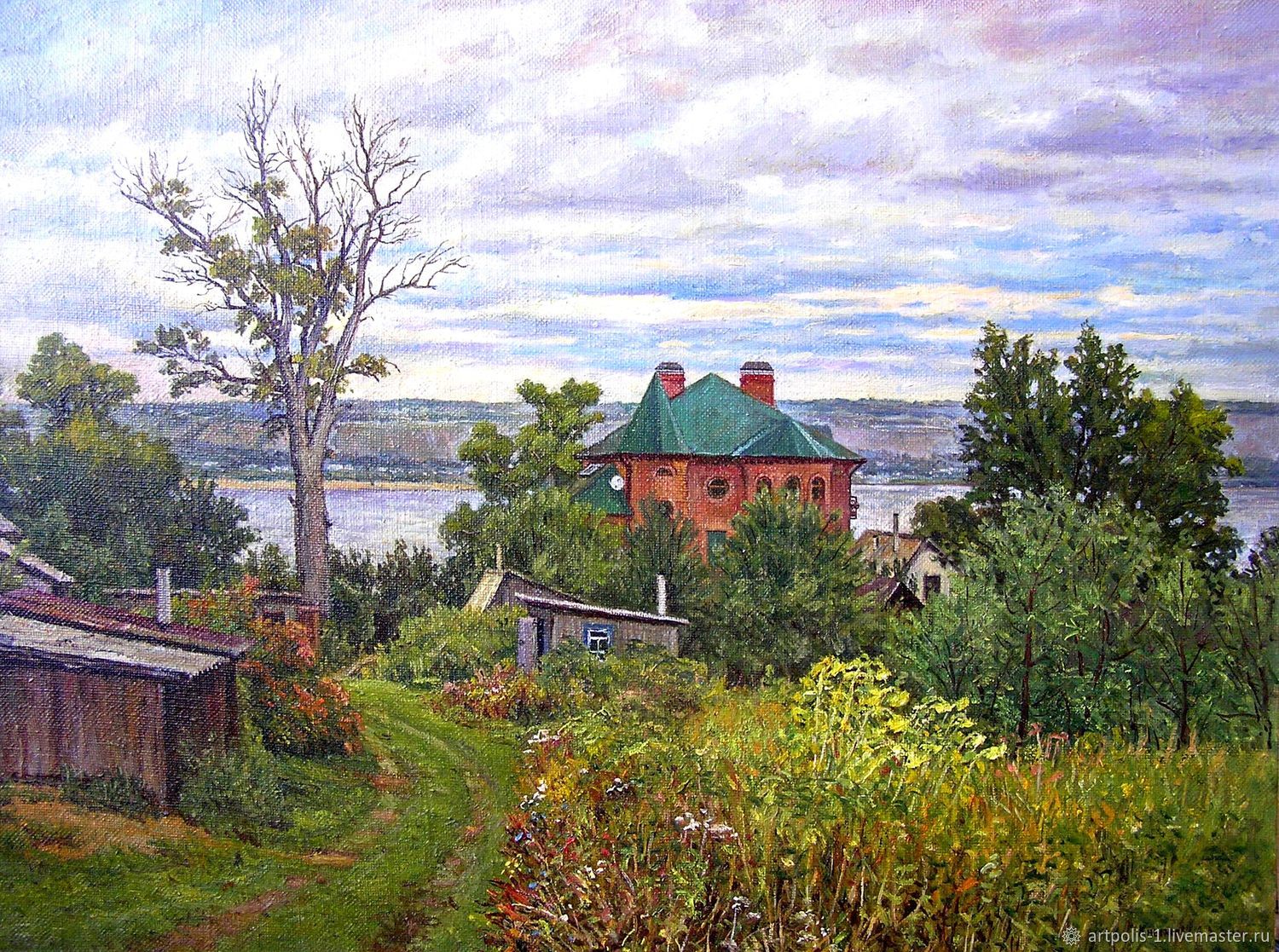 Картина пасмурный день