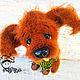 Alex the Red dog toy. Stuffed Toys. sToryToys. My Livemaster. Фото №6