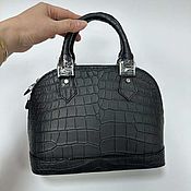Сумки и аксессуары handmade. Livemaster - original item Classic Crocodile Genuine Leather Bag.. Handmade.