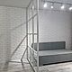 Перегородка из металлического профиля с стеклом. Декоративные панели. EasyLOFT. Ярмарка Мастеров.  Фото №5