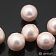 Organic pearls 6 mm art.8-17, pink, Beads1, Blagoveshchensk,  Фото №1