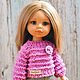  Knitted sweater for Paola Reina doll 32 cm, Clothes for dolls, Lysva,  Фото №1