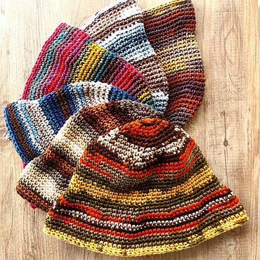 Аксессуары ручной работы. Ярмарка Мастеров - ручная работа Шляпа вязаная. Handmade.