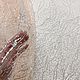 Сетка, расшитая бусинами, бисером с серединкой тёплое серебро. Кружево. Любимые ткани (кружево, свадебные, вечерние ткани). Ярмарка Мастеров.  Фото №5