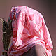 Готовый хиджаб, Бонита "Малина", трикотаж шифон. Палантины. Art-Djannat. Ярмарка Мастеров.  Фото №6