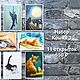 Set of postcards Cats 3. Cards. otkritkiwow. Online shopping on My Livemaster.  Фото №2