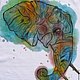 Футболка "Elephant". Футболки. Goreva Hand Made (Горева Светлана) (handmade-by-pil). Интернет-магазин Ярмарка Мастеров.  Фото №2