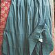 Tiered gauze skirt blue or blue cotton 100. Skirts. Tolkoyubki. My Livemaster. Фото №6