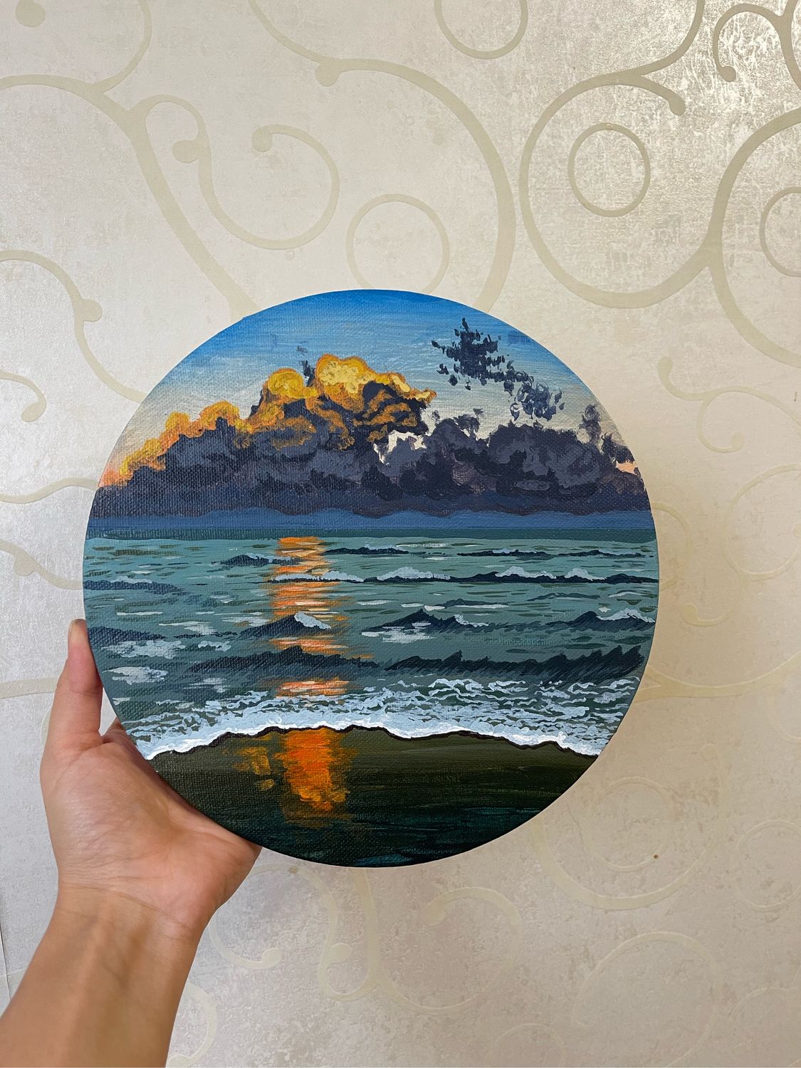 Картина на холсте акрилом в интернет-магазине на Ярмарке Мастеров ...