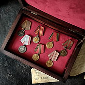 Для дома и интерьера handmade. Livemaster - original item Military awards box with engraving. Handmade.