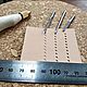 Шило ручной работы из рога лося. С тремя жалами. Инструменты. Tools & Toys for craftsmen. Прессы, пробойники для кожи.. Ярмарка Мастеров.  Фото №4