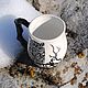 Mug 'Owl'. Mugs and cups. author's ceramics. My Livemaster. Фото №5