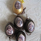 Пасхальные яйца: Букетики цветов