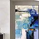 Заказать Картина маслом ручной работы большого размера абстрактная. Студия живописи Colored Lines. Ярмарка Мастеров. . Картины Фото №3