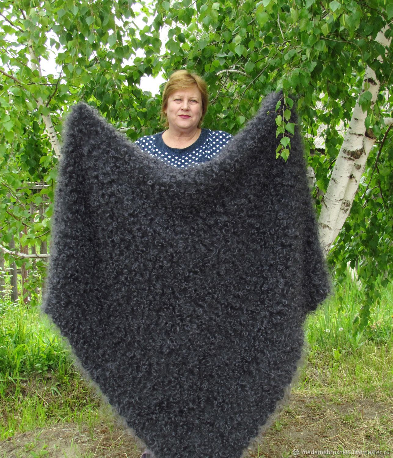 оренбургский пуховый платок арро. пуховый платок шаль. шерстяной платок пуховый. шарф из козьего пуха. пуховая ручная работа.