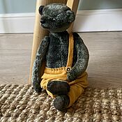 Куклы и игрушки handmade. Livemaster - original item Teddy Bear in yellow pants. Handmade.