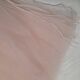 Tulle soft pale pink, 1 m wide 140 cm, Fabric, Samara,  Фото №1