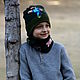 Winter knitted wool hat for boy Good Minecraft, Caps, Murcia,  Фото №1