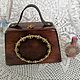 Wooden Mandala Bag. Classic Bag. Dekupaj from Elen Kor. Online shopping on My Livemaster.  Фото №2