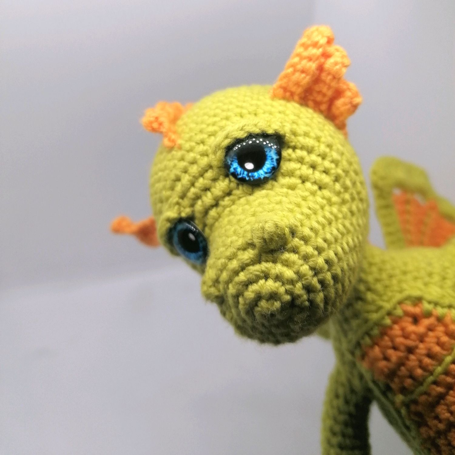 Дракон, вязаная игрушка в интернет-магазине Ярмарка Мастеров по цене ...