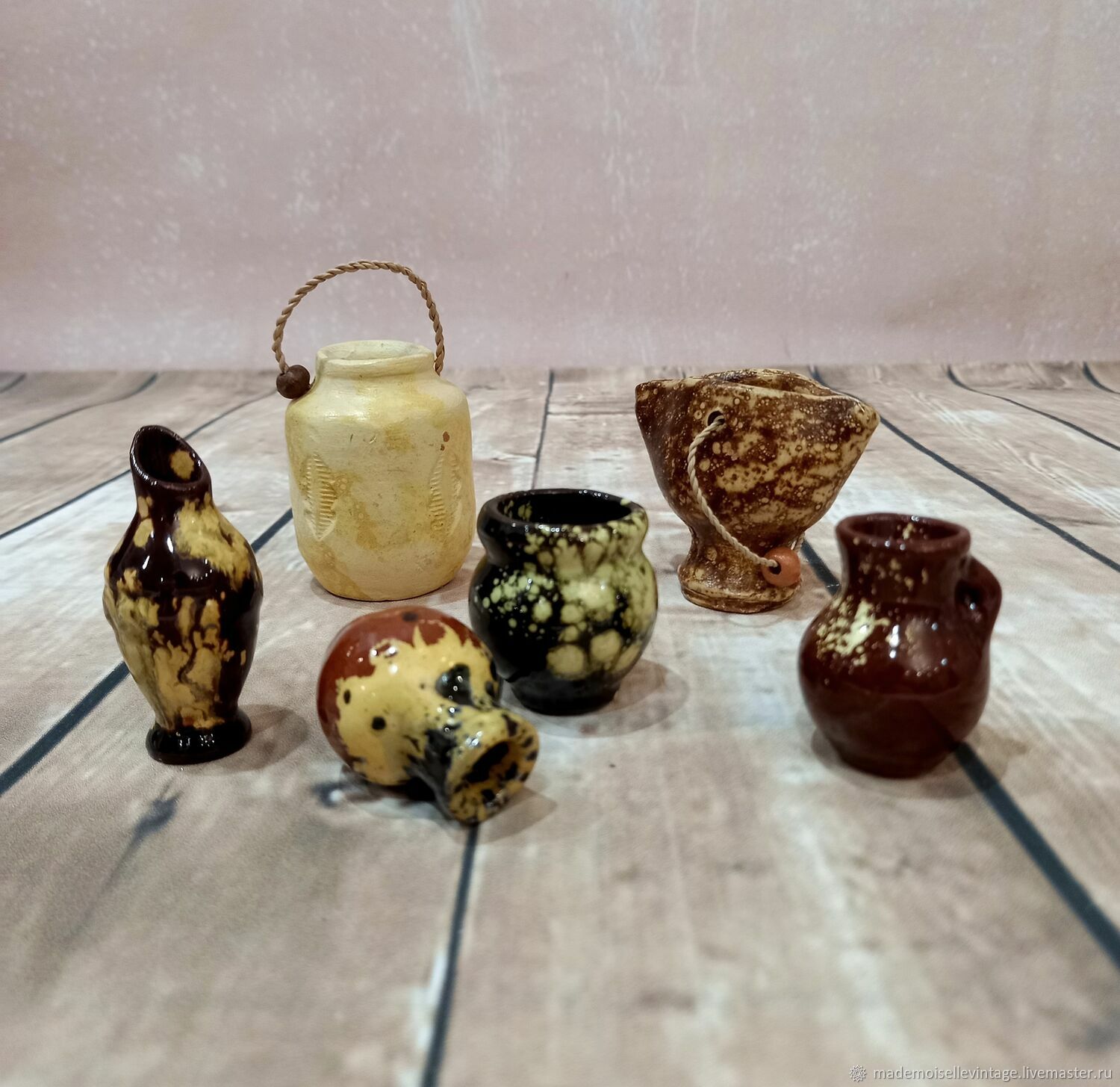 Мини фигурки и статуэтки: Миниатюры из обливной керамики купить в ...