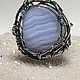A ring with a blue agate, Rings, Voronezh,  Фото №1