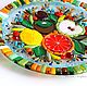 Fusing, glass dish, Delicious life. Plates. LiliaGorbach Glass. Online shopping on My Livemaster.  Фото №2