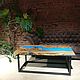 Table-the river journal. Tables. Mitkin_workshop. My Livemaster. Фото №6
