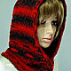 Order Knitted hat snood hood (balaclava) with a smell. UrbanStyleKnit (usknits). Livemaster. . Balaclava Фото №3