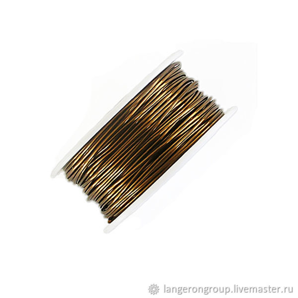 Проволока винтажная бронзовая квадратного сечения купить в интернет ...