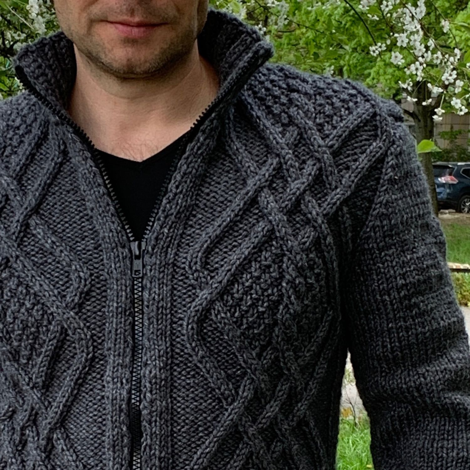 Кардиган мужской в интернет-магазине Ярмарка Мастеров по цене 7300 ...