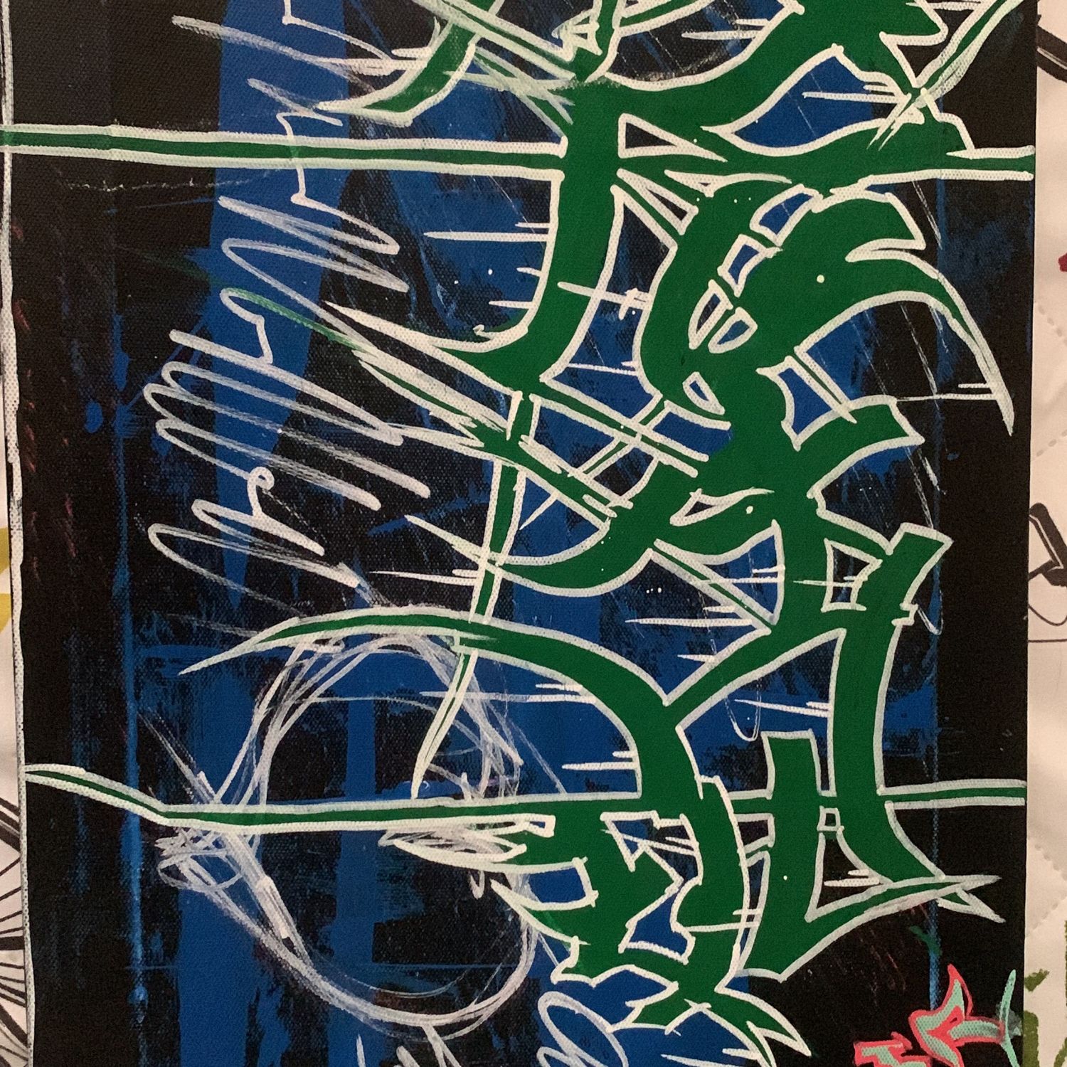 Картина граффити а3 в интернет-магазине на Ярмарке Мастеров | Картины ...