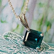 Украшения handmade. Livemaster - original item Exclusive ! Pendant with a diamond 