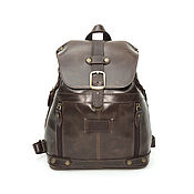 Сумки и аксессуары handmade. Livemaster - original item Small women`s leather backpack brown Aliya Mod R13m-622. Handmade.